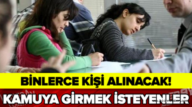 Memur olmak isteyenlere müjde! İşte şartlar