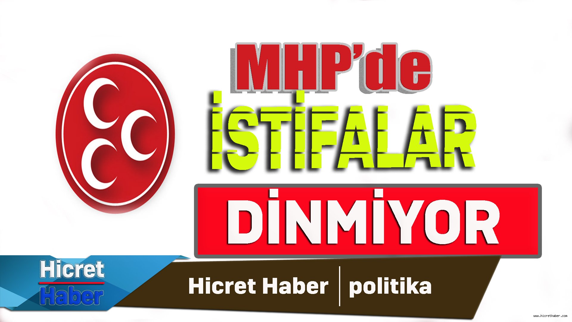 Mhp'de İstifalar Devam ediyor
