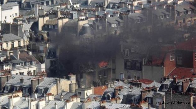 Paris'te patlama meydana geldi!