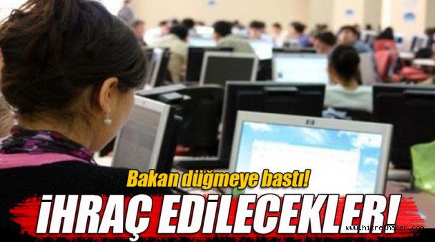 PKK bağlantılı kamu çalışanlarına ihraç