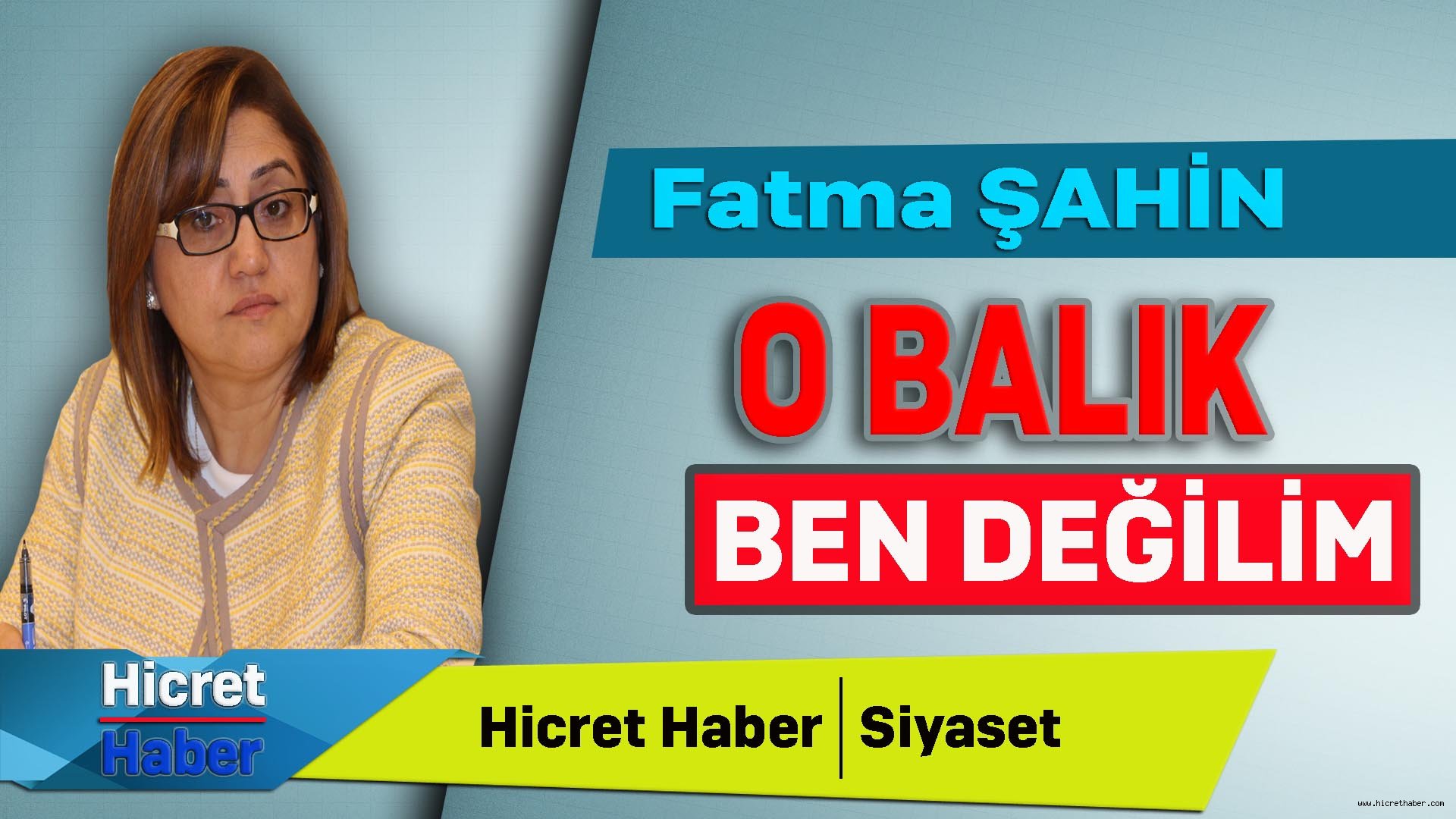 Şahin'den Sert Yanıt: O Balık Ben Değilim