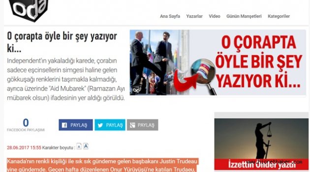 Sapkın başbakandan İslam’a ve Türkiye’ye çoraplı hakaret!