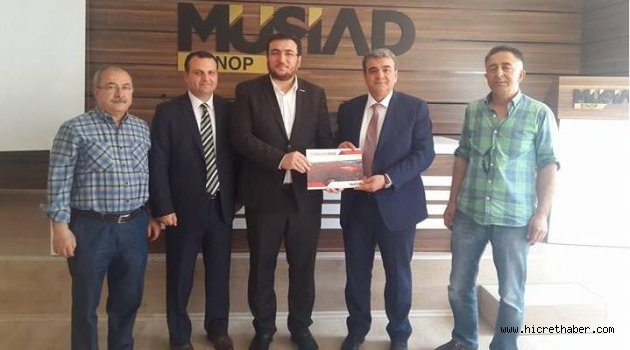 SİAD MÜSİAD Sinop il şubesini ziyaret etti.
