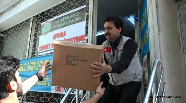 Siirt vakfı hizmette sınır tanımıyor