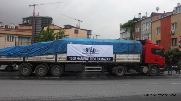 Sinoplu İş Adamları Derneğinden 1500 haneye Ramazan kumpanyası gönderiliyor.
