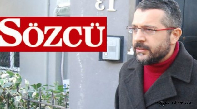 Sözcü yazarı Sözcü'ye çaktı