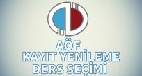 2016 AÖF Bahar Dönemi Yeni Kayıt ve Kayıt Yenileme Tarihleri