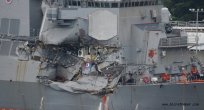 ABD savaş gemisi kaza yaptı! Çok sayıda ölü var