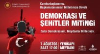 SİAD Haydi Türkiye Demokrasi ve Şehitler Mitingi’ne