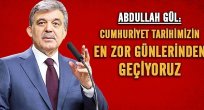 Abdullah Gül 'acı' konuştu!