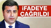 Demirtaş ifade vermeye çağrıldı
