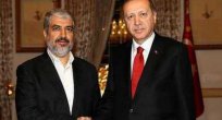 Erdoğan Hamas lideri Meşal'i kabul etti İsrail'e net mesaj