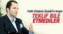 Fatih Erbakan'dan Saadet Partisine tepki!