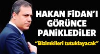Hakan Fidan'ı koridorda görünce düğmeye bastılar!