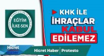 KHK'larla Akademisyen İhraçları Kabul Edilmez