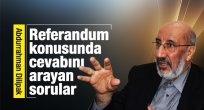 Referandum konusunda cevabını arayan sorular
