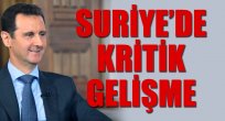 Suriye'de kritik gelişme