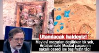 Utanılacak haldeyiz! Mevlevî mezarları deşilirken tık yok