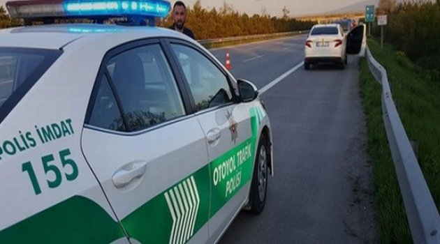 TEM'de bomba yüklü araç paniği