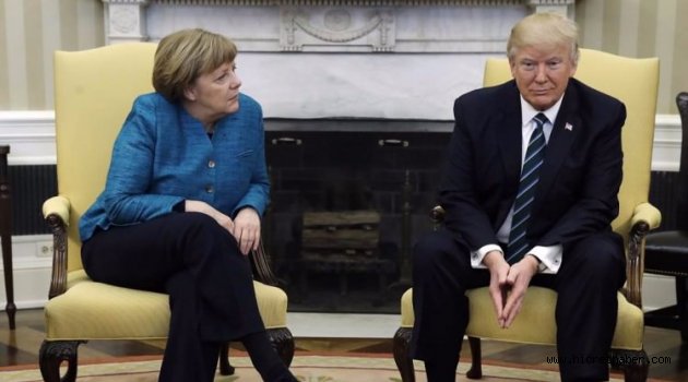 Trump, Merkel'in elini neden sıkmadı?