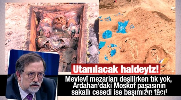 Utanılacak haldeyiz! Mevlevî mezarları deşilirken tık yok
