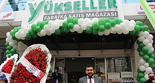 Yüksel'ler Fabrika Satış Mağazası Hizmette Açıldı
