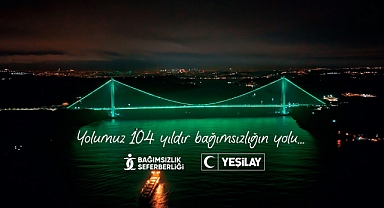 Yeşilay'dan Bağımsızlık Seferberliğine Anlamlı Destek 